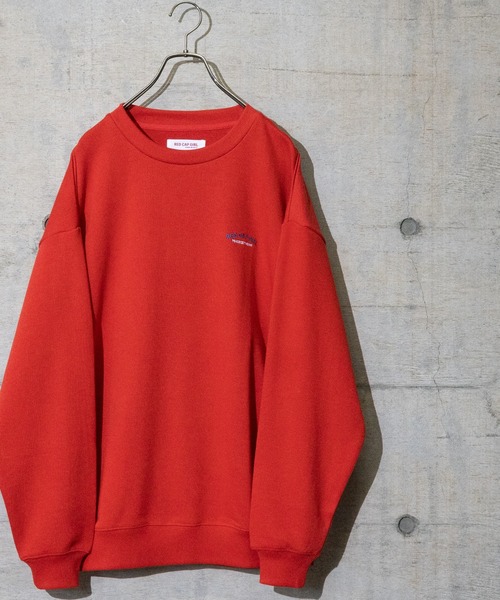 Red Cap Girl(レッドキャプガール)の「【a-r】〔Red Cap Girl/レッドキャップガール〕裏毛 LAIDBACK ビックシルエット バックプリントクルーネックスウェット(スウェット・メンズ・ホワイト/オレンジ/アッシュグレー/グリーン/ネイビー・MEDIUM/LARGE/X-LARGE)」の15枚目の写真