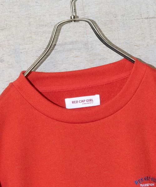 Red Cap Girl(レッドキャプガール)の「【a-r】〔Red Cap Girl/レッドキャップガール〕裏毛 LAIDBACK ビックシルエット バックプリントクルーネックスウェット(スウェット・メンズ・ホワイト/オレンジ/アッシュグレー/グリーン/ネイビー・MEDIUM/LARGE/X-LARGE)」の16枚目の写真