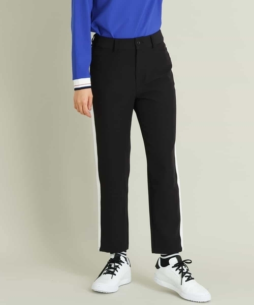 a.v.v（アーヴェヴェ）の「レディースゴルフウエア　ラインパンツ（その他パンツ・レディース・ブラック・40/38/36）」の8枚目の写真