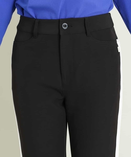 a.v.v（アーヴェヴェ）の「レディースゴルフウエア　ラインパンツ（その他パンツ・レディース・ブラック・40/38/36）」の10枚目の写真