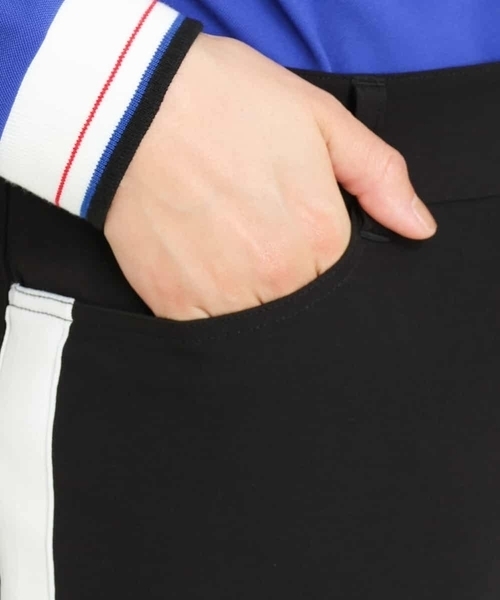 a.v.v（アーヴェヴェ）の「レディースゴルフウエア　ラインパンツ（その他パンツ・レディース・ブラック・40/38/36）」の12枚目の写真