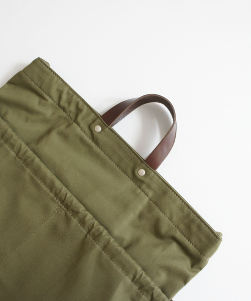 TIDEWAY（タイドウェイ）の「CHINO 2WAY TOTE/ショルダー TYP/S（ショルダーバッグ・レディース・ブラック/ベージュ/カーキ・FREE）」の14枚目の写真