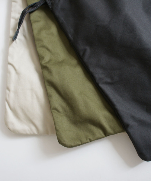 TIDEWAY（タイドウェイ）の「CHINO 2WAY TOTE/ショルダー TYP/S（ショルダーバッグ・レディース・ブラック/ベージュ/カーキ・FREE）」の19枚目の写真
