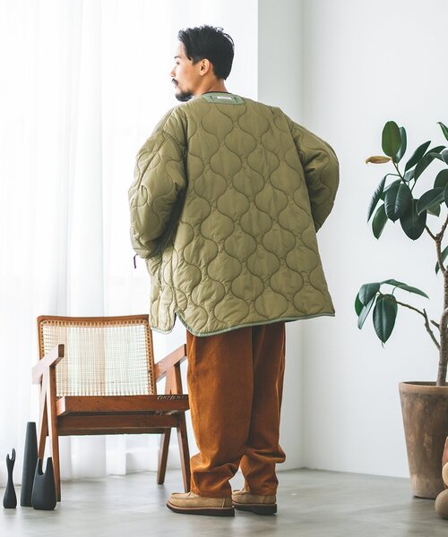 JOURNAL STANDARD（ジャーナルスタンダード）の「【コート+ライナーの2点セット】M65 フィッシュテール モッズコート/2WAY（モッズコート・メンズ・カーキ/ブラック系その他/ブラック/チャコールグレー・LARGE/MEDIUM/SMALL）」の15枚目の写真