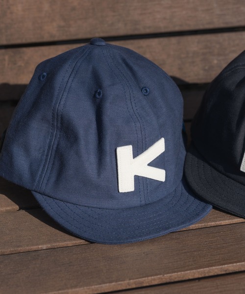 KAVU(カブー)の「【 KAVU / カブー 】 K's キッズ バックサテンベースボールキャップ Back stain Base Ball Cap AAF(キャップ・キッズ・ブラック/ベージュ/ネイビー・FREE)」の1枚目の写真