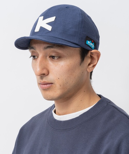 KAVU(カブー)の「【 KAVU / カブー 】 K's キッズ バックサテンベースボールキャップ Back stain Base Ball Cap AAF(キャップ・キッズ・ブラック/ベージュ/ネイビー・FREE)」の11枚目の写真