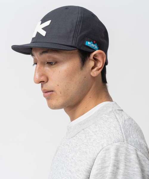 KAVU(カブー)の「【 KAVU / カブー 】 K's キッズ バックサテンベースボールキャップ Back stain Base Ball Cap AAF(キャップ・キッズ・ブラック/ベージュ/ネイビー・FREE)」の16枚目の写真