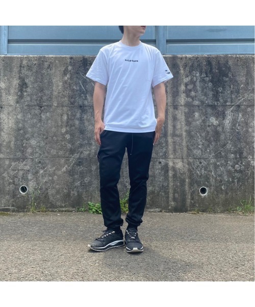 STATUS(ステイタス)の「【STATUS】LITTLE LOGO TEE(ST)(Tシャツ/カットソー・メンズ・ホワイト×ブラック/ブラック×ホワイト/ブラック×ピンク/ホワイト×ピンク・LARGE/X-LARGE/MEDIUM)」の5枚目の写真