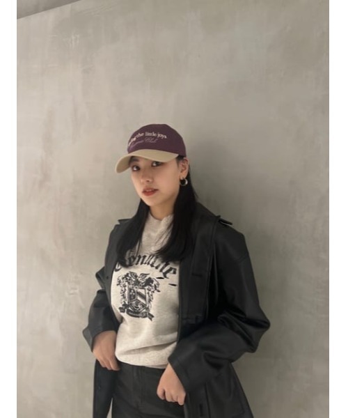 MOUSSY(マウジー)の「DAMAGED EMBLEM プルオーバー(スウェット・レディース・杢グレー/グリーン/ネイビー・FREE)」の21枚目の写真