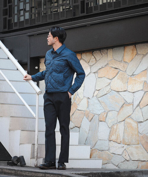 BEAMS GOLF ネイビー キルティングジャケット MACKINTOSH〉今着たいキルティング｜ビームス ライフ 横浜｜BEAMS