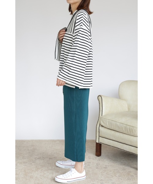 &. NOSTALGIA（アンドドットノスタルジア）の「【ZOZO限定】カットオフプリーツタイトスカート（スカート・レディース・ブラック/ダークグリーン/ピンク/アイボリー/マスタード/レンガ・FREE）」の22枚目の写真