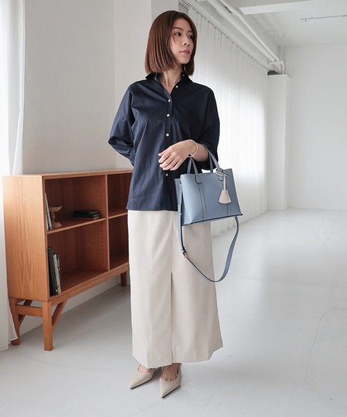 MIAN （ミアン）の「CALLA /2wayトートバッグ（トートバッグ・レディース・ブラック/グレー/ミント/モカ/サックスブルー・FREE）」の18枚目の写真