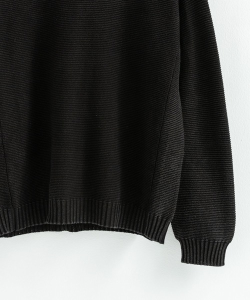 KRIFF MAYER(クリフメイヤー)の「KRIFF MAYER クリフメイヤー オーバーサイズ クルーネックインディゴニットセーター(ニット/セーター・メンズ・ダークインディゴブルー/ライトインディゴブルー/チャコール・L/XL/M)」の19枚目の写真