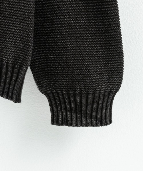 KRIFF MAYER(クリフメイヤー)の「KRIFF MAYER クリフメイヤー オーバーサイズ クルーネックインディゴニットセーター(ニット/セーター・メンズ・ダークインディゴブルー/ライトインディゴブルー/チャコール・L/XL/M)」の20枚目の写真