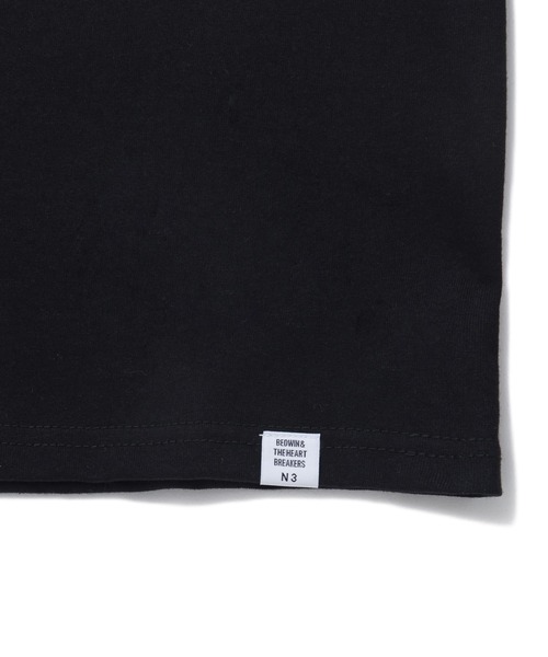 BEDWIN & THE HEARTBREAKERS（ベドウィン アンド ザ ハートブレイカーズ）の「EVERLAST Ex.S/S PRINT TEE "CHADWICK"（Tシャツ/カットソー・メンズ・ブラック/ホワイト・SMALL/X-LARGE/LARGE/MEDIUM/XX-LARGE）」の8枚目の写真