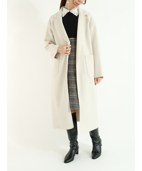 Te chichi（テチチ）の「サイドジップチェックリバーミニスカート（スカート・レディース・グレー/オレンジ・SMALL/MEDIUM）」の5枚目の写真