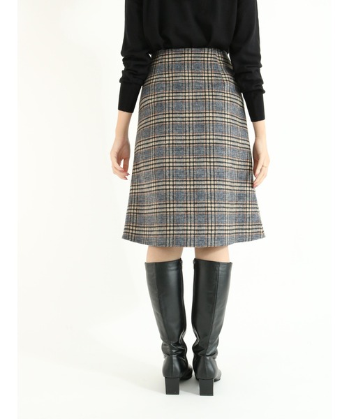 Te chichi（テチチ）の「サイドジップチェックリバーミニスカート（スカート・レディース・グレー/オレンジ・SMALL/MEDIUM）」の11枚目の写真