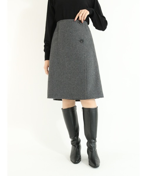 Te chichi（テチチ）の「サイドジップチェックリバーミニスカート（スカート・レディース・グレー/オレンジ・SMALL/MEDIUM）」の12枚目の写真