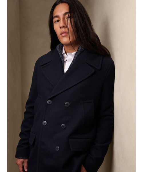 BANANA REPUBLIC FACTORY STORE（バナナリパブリック ファクトリーストア）の「BANANA REPUBLIC FACTORY STORE ウールピーコート（ピーコート