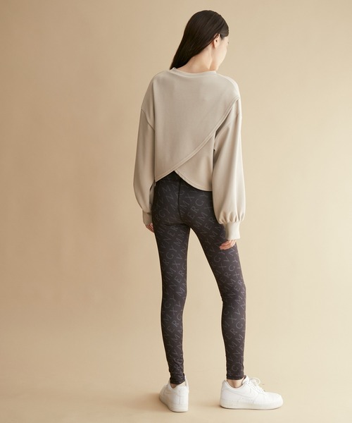 NERGY（ナージー）の「バックカシュクールダンボールプルオーバー（スウェット・レディース・ブラック/ベージュ/ボルドー・FREE）」の15枚目の写真