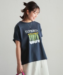 NOMBRE IMPAIR | 鉢植えプリント　半袖TEE(Tシャツ/カットソー)