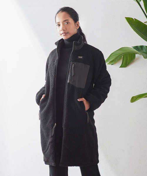 TAION ダウンボアリバーシブルコート TAION-WR102MB-LONG