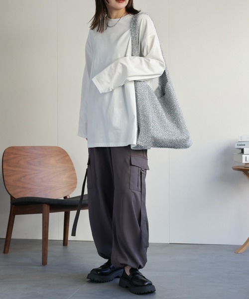 model : 162cm 着用サイズ : FREE