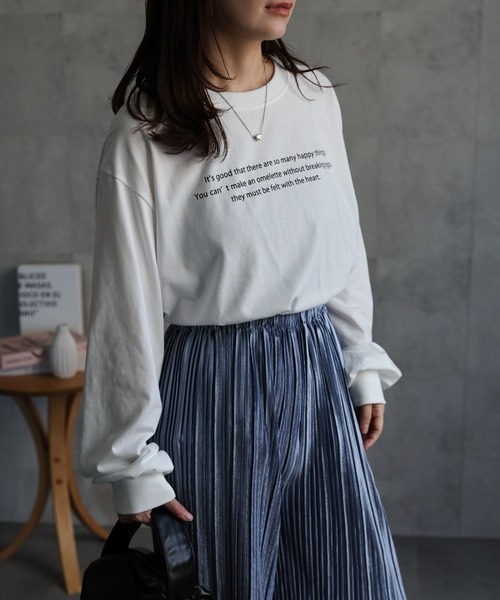 All Appreci Ate サイン付き　ロンT UNISEX ロゴファーロンT – BUNNY APARTMENT