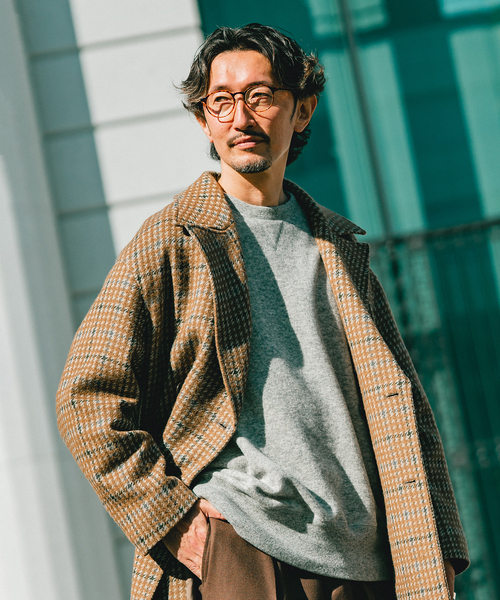 EDIFICE（エディフィス）の「ループツイード クラブチェック ダブル