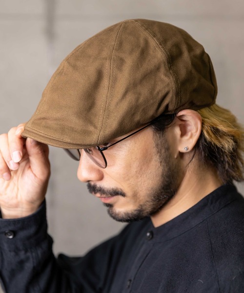 無（ム）の「5パネルハンチング（ハンチング/ベレー帽・メンズ・ブラック/ワイン/カーキ・FREE）」の15枚目の写真
