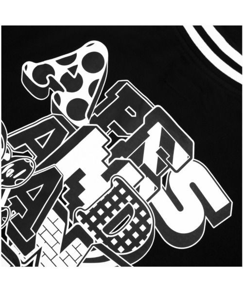 AAPE BY A BATHING APE(エーエイプバイアベイシングエイプ)の「AAPE X 9090 graphic varsity jacket(その他トップス・メンズ・ブラック・LARGE/X-LARGE/SMALL/MEDIUM)」の5枚目の写真