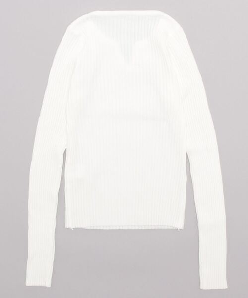 Burner(バーナー)の「【OKUOKU 0909】Vネックリブニット oku-tops-682899622835-1599(ニット/セーター・レディース・D/E/F/A/B/C・FREE)」の7枚目の写真