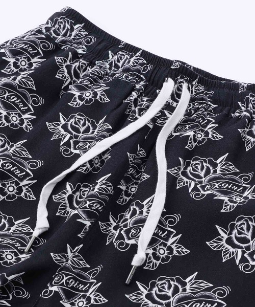 X-girl(エックスガール)の「TATOO PATTERN PANTS(その他パンツ・レディース・オフホワイト/ブラック・S/M)」の9枚目の写真