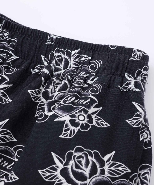 X-girl(エックスガール)の「TATOO PATTERN PANTS(その他パンツ・レディース・オフホワイト/ブラック・S/M)」の10枚目の写真