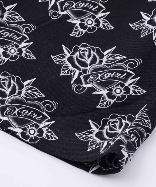 X-girl(エックスガール)の「TATOO PATTERN PANTS(その他パンツ・レディース・オフホワイト/ブラック・S/M)」の13枚目の写真