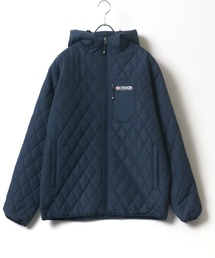 OUTDOOR PRODUCTS/アウトドアプロダクツ 中綿 キルティングジャケット フーディー