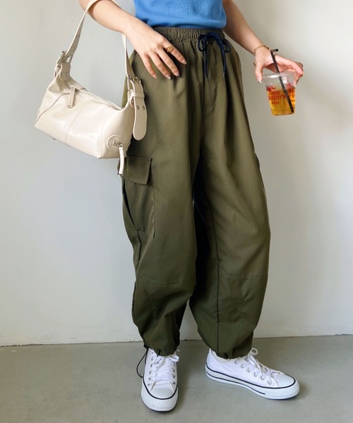 CLEA（クレア）の「ミリタリーワイドカーゴパンツ（カーゴパンツ