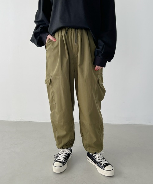 CLEA（クレア）の「ミリタリーワイドカーゴパンツ（カーゴパンツ
