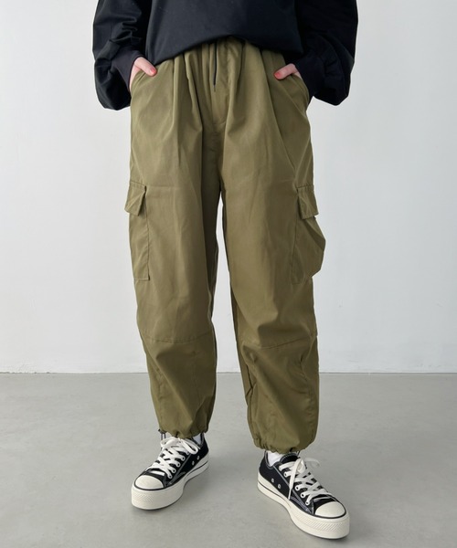 CLEA（クレア）の「ミリタリーワイドカーゴパンツ（カーゴパンツ