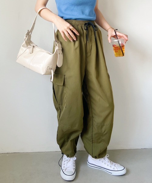 CLEA（クレア）の「ミリタリーワイドカーゴパンツ（カーゴパンツ