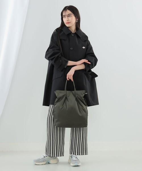 DANTON（ダントン）の「DANTON / フーデット コート（その他アウター・レディース・ブラック/ベージュ・S）」の3枚目の写真