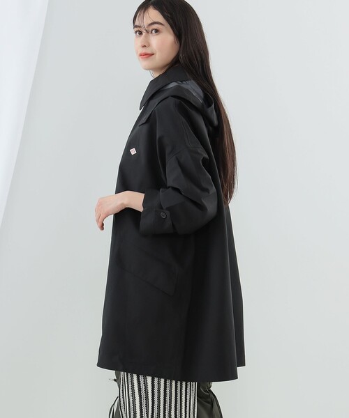 DANTON（ダントン）の「DANTON / フーデット コート（その他アウター・レディース・ブラック/ベージュ・S）」の6枚目の写真