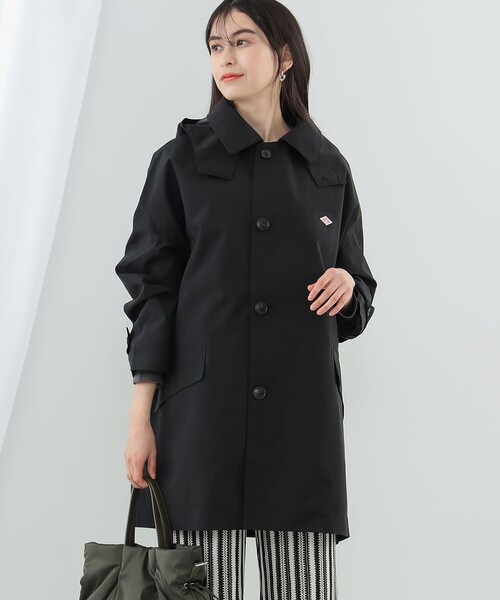 DANTON（ダントン）の「DANTON / フーデット コート（その他アウター・レディース・ブラック/ベージュ・S）」の7枚目の写真