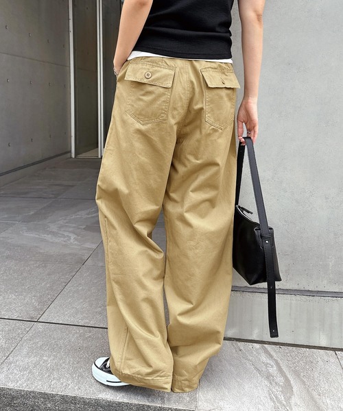 セール】【新色・新サイズ追加】ワイドベイカーパンツ（S/M/L/XL
