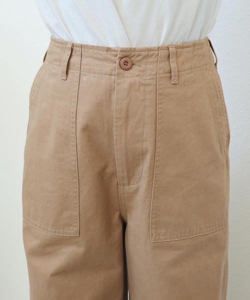 andme(アンドミー)の「【3サイズ展開】ワイドベイカーパンツ(その他パンツ・レディース・ブラック/ベージュ/カーキ/アイボリー/チャコールグレー/ネイビー/キナリ/ホワイト/ブラウン・L/M/S)」の17枚目の写真