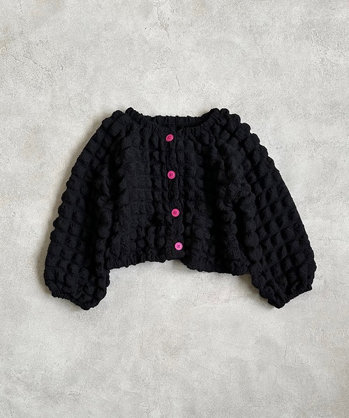 CALMIA(カルミア)の「pocopoco 2wayブラウス(80~140cm)(シャツ/ブラウス・キッズ・パープル/ライトグリーン/ブラック・80/90/95/100/110/120/130/140)」の1枚目の写真