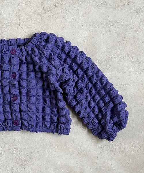 CALMIA(カルミア)の「pocopoco 2wayブラウス(80~140cm)(シャツ/ブラウス・キッズ・パープル/ライトグリーン/ブラック・80/90/95/100/110/120/130/140)」の8枚目の写真