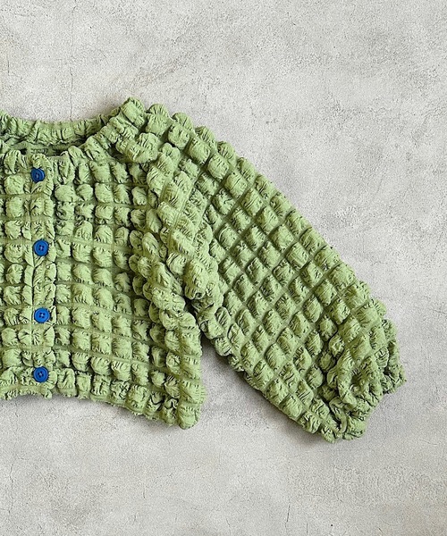 CALMIA(カルミア)の「pocopoco 2wayブラウス(80~140cm)(シャツ/ブラウス・キッズ・パープル/ライトグリーン/ブラック・80/90/95/100/110/120/130/140)」の10枚目の写真