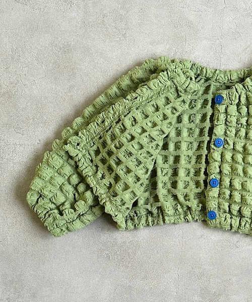 CALMIA(カルミア)の「pocopoco 2wayブラウス(80~140cm)(シャツ/ブラウス・キッズ・パープル/ライトグリーン/ブラック・80/90/95/100/110/120/130/140)」の11枚目の写真