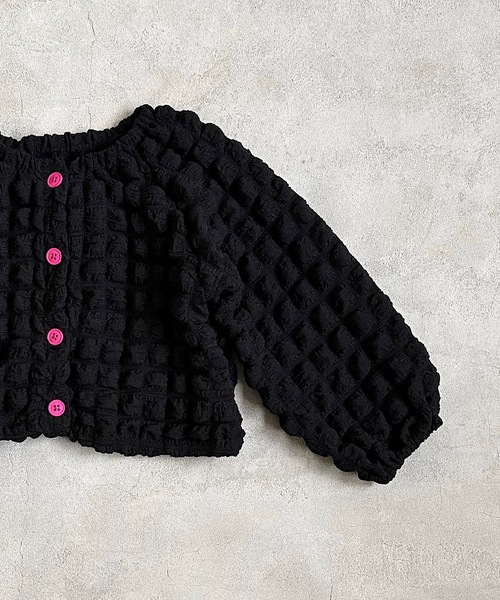 CALMIA(カルミア)の「pocopoco 2wayブラウス(80~140cm)(シャツ/ブラウス・キッズ・パープル/ライトグリーン/ブラック・80/90/95/100/110/120/130/140)」の5枚目の写真